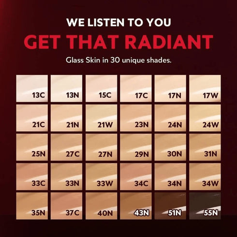 Sample Mask Fit Red Cushion 6 Colors Kit FIT - WowSkin Romania